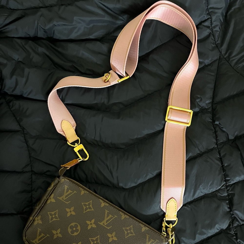 Pink adjustable strap
